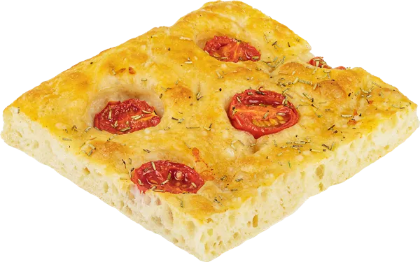 Изображение Фокачча Пшеничная Итальянская с розмарином и томатами Черри СП ТАБРИС м/у, 130 г