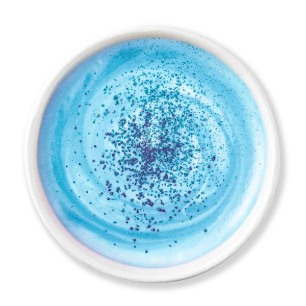 Изображение Чай Матча голубой с фундучным напитком СП ТАБРИС стакан 350 мл, 1 шт