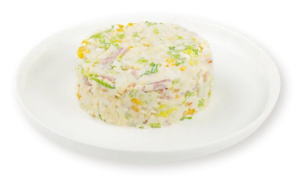 Изображение Салат кукурузой со свиным окороком пекинской капустой СП ТАБРИС вес 