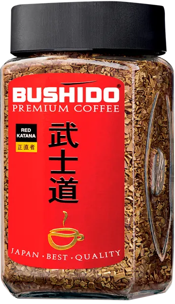 Изображение Кофе растворимый Бушидо ред катана Хасо Гумлиген с/б, 100 г