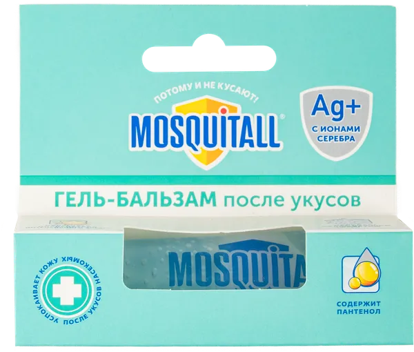 Изображение Гель-бальзам от комаров Москитол помощь после укусов Арнест к/у, 10 мл