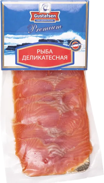 Изображение Рыба ломтики м/с Густафсен форель Северная Компания в/у, 250 г