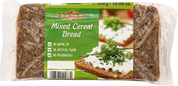 Изображение Хлеб зерновой Квикбери микс Квикбери м/у, 500 г
