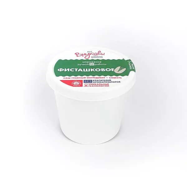 Изображение Мороженое г.Краснодар Внуковы фисташковое ЭкоЖизнь к/у, 80 г