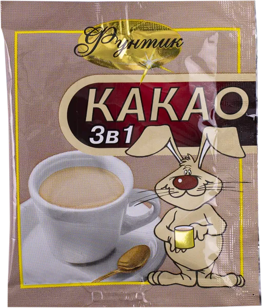 Изображение Какао растворимый Фунтик 3 в 1 Партнер Т м/у, 20 г