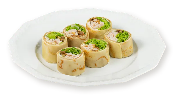 Изображение :Блин с копченым куриным филе с лесными грибами СП ТАБРИС пл/уп, 36 г