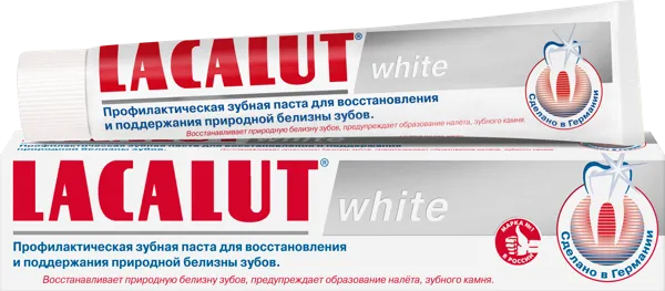 Изображение Зубная паста отбеливающая Лакалют вайт Аркам Гмбх к/у, 75 мл
