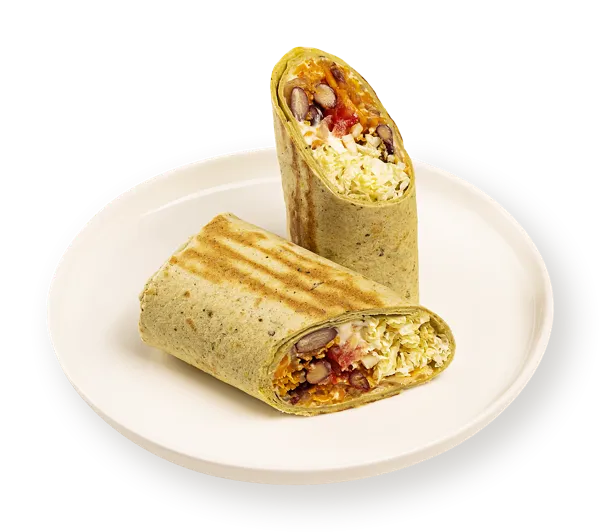 Изображение Шаурма на пшеничной лепешке С фасолью и овощами ВЕГАН, с соусом Чили сладкий СП ТАБРИС бум/уп, 245 г