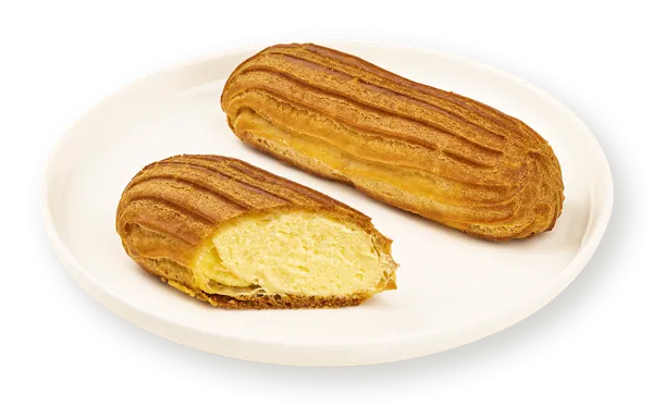 Изображение Пирожное заварное Эклер с заварным кремом СП ТАБРИС п/б, 70 г