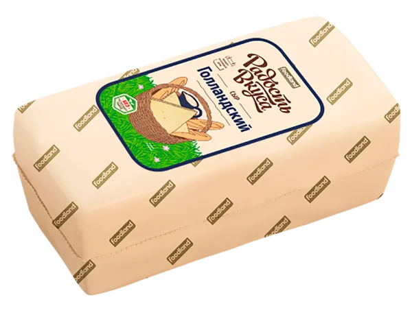 Изображение Сыр 45% полутвердый Радость вкуса голландский Семикаракорский СК  