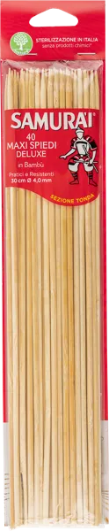 Изображение Шампуры 30см бамбуковые Самурай Сисма м/у, 40 шт