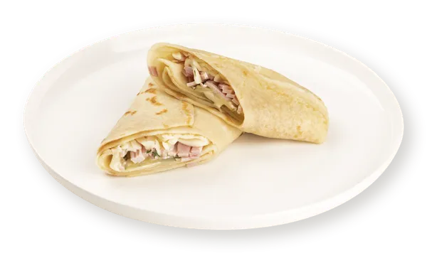 Изображение Блинчики на пшеничной муке с ветчиной и сыром СП ТАБРИС бум/уп, 250 г