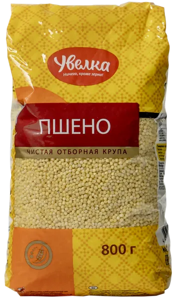 Изображение Крупа пшено шлифованное Увелка Ресурс м/у, 800 г