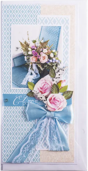 Изображение Открытка ручная работа Дрим дизайн в ассортименте Дрим дизайн , 1 шт