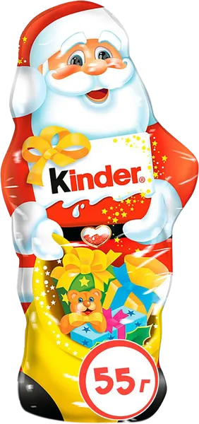 Изображение Шоколад фигурный Киндер дед мороз Ферреро м/у, 55 г