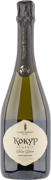 Изображение Вино игристое белое брют Дом Захарьина кокур авторское Бахчисарай с/б, 0,75 л
