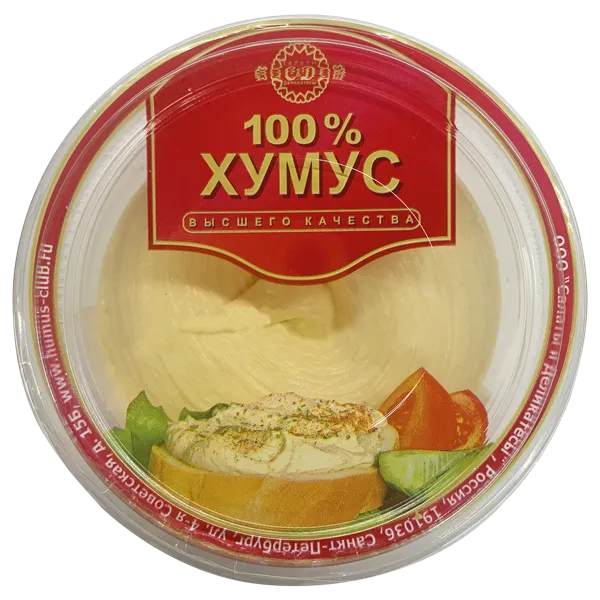 Изображение Хумус Салаты и деликатесы классический Салаты и деликатесы п/б, 200 г