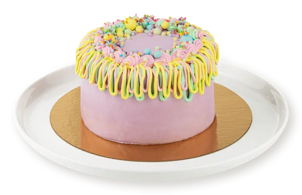 Изображение Торт бисквитный Пекин кокосовый мусс и черника СП ТАБРИС кор 