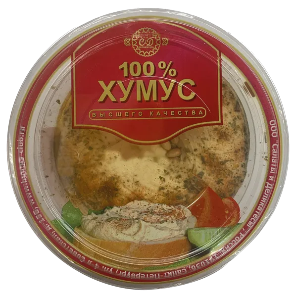 Изображение Хумус Салаты и деликатесы с кедровыми орешками Салаты и деликатесы п/б, 200 г
