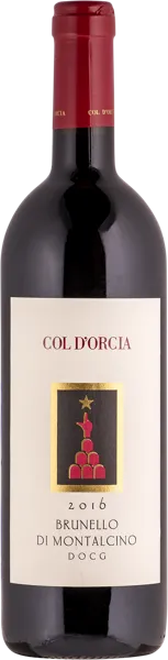 Изображение Вино красное сухое стиль №5 Сандж Брунелло ди Монтальчино кол д орча Кол д Орча с/б, 0,75 л