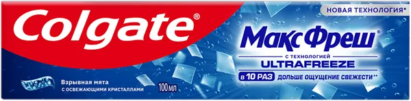 Изображение Зубная паста Колгейт макс фреш взрывная мята Колгейт Палмолив к/у, 100 мл