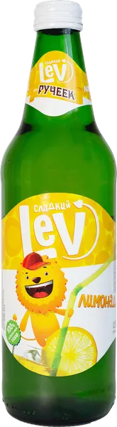 Изображение Напиток газ Сладкий Лев лимонад Ручеек с/б, 0,5 л