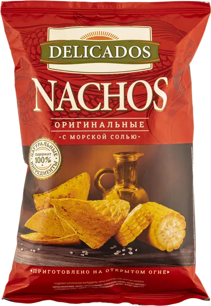 Изображение Чипсы кукурузные Деликадос оригинальные Солнце Мехико м/у, 150 г