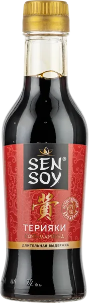 Изображение Соус соевый Сэн Сой терияки Состра с/б, 220 мл