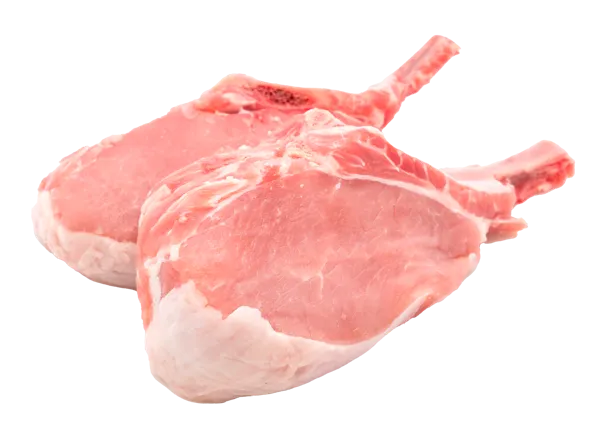 Изображение Мясо охлажденное на кости Свинина антрекот СП ТАБРИС ГВУ 