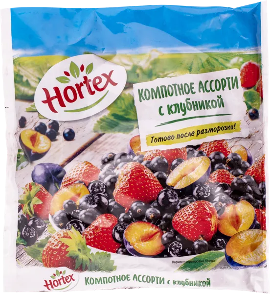 Изображение Ягоды замороженные Агама комп ассорти с клубникой Агама м/у, 300 г