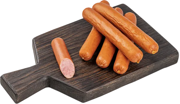 Изображение Колбаски полукопченые С сыром СП ТАБРИС вес 