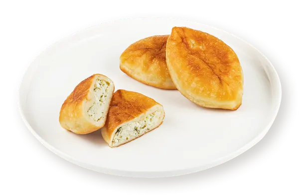 Изображение Пирожки жареные с адыгейским сыром зелень СП ТАБРИС м/у, 80 г