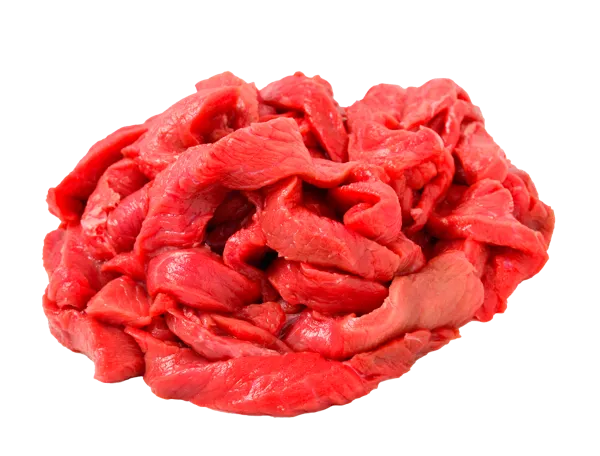 Изображение Мясо охлажденное без кости Говядина бефстроганов СП ТАБРИС ГВУ 