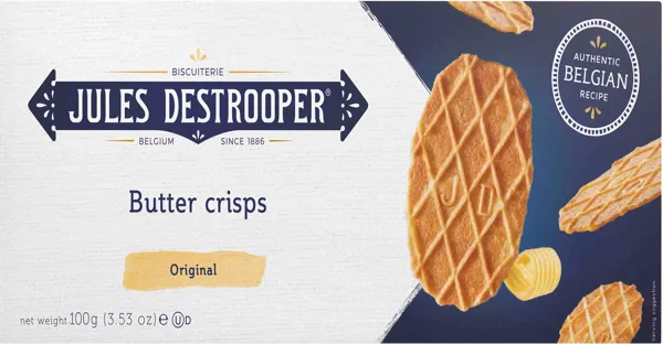 Изображение Печенье Жюль Деструпер сливочное хрустящее Деструпер кор, 100 г