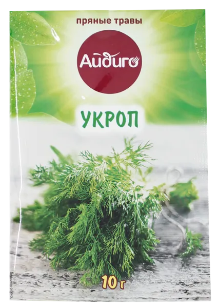 Изображение Укроп сушеный Айдиго Айдиго м/у, 10 г