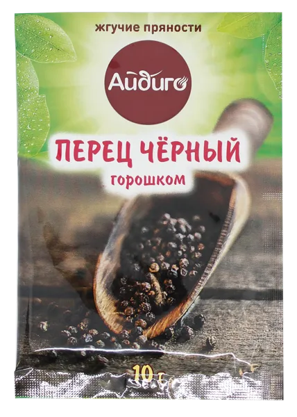 Изображение Перец черный горошек Айдиго Айдиго м/у, 10 г