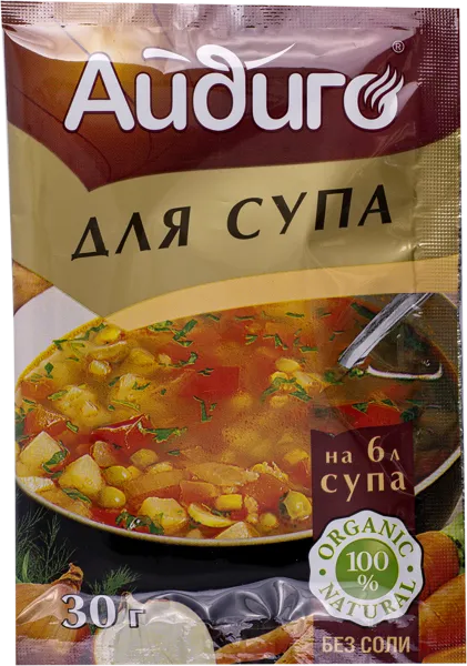 Изображение Приправа для супа Айдиго Айдиго м/у, 30 г