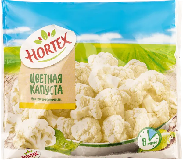 Изображение Овощи замороженные Агама цветная капуста Агама м/у, 400 г