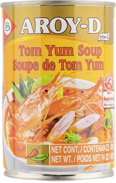 Изображение Суп Том Ям Арой-д Тай Агри ж/б, 400 г