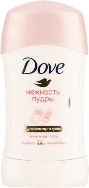 Изображение Антиперспирант стик женский Дав нежность пудры Юнилевер п/у, 40 мл
