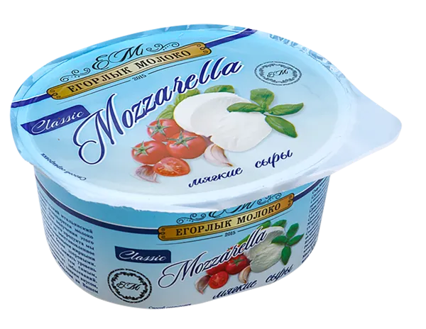 Изображение Сыр 50% Егорлык Молоко моцарелла классик Егорлык Молоко п/б, 245 г