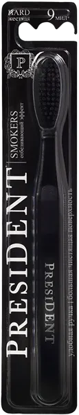 Изображение Зубная щетка жесткая Президент смокерс Чжэцзян Жасмин к/у, 1 шт