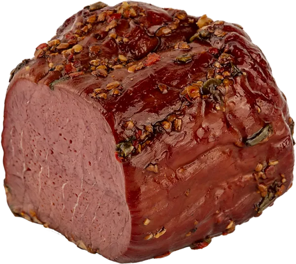 Изображение Мясо говяжье копчено-запеченое Иль АПП премиум п.Ильский в/у 