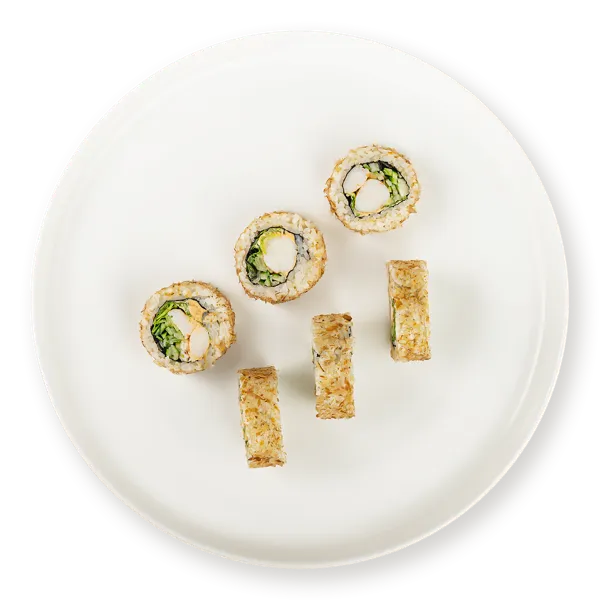 Изображение Ролл в стружке тунца С креветкой огурцом творожным сыром спайси СП ТАБРИС пл/уп, 25 г