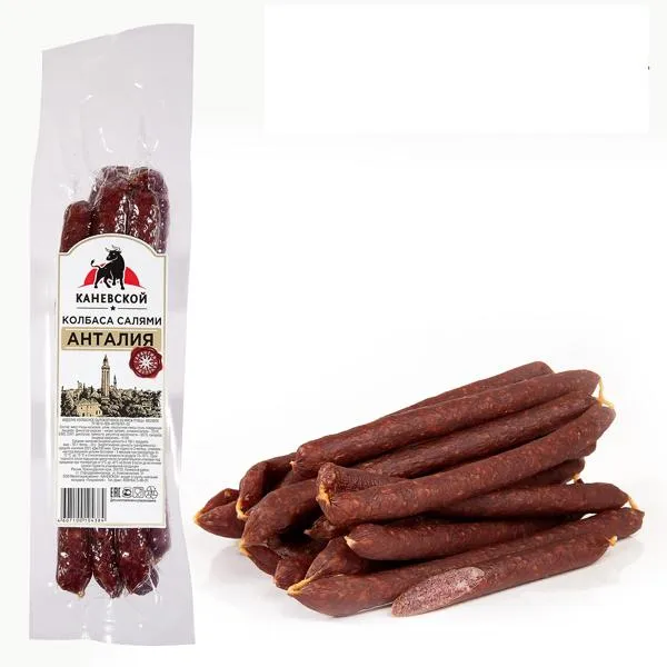 Изображение Колбаса сырокопченая Каневской МПК салями Анталия Каневской МПК в/у 