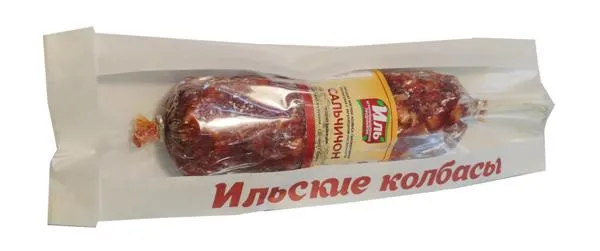 Изображение Колбаса сырокопченая Иль АПП сальчичон п.Ильский  