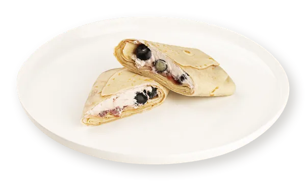 Изображение Блинчики на пшеничной муке сливочно-клубничный крем СП ТАБРИС бум/уп, 210 г