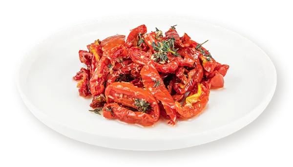 Изображение Закуска Вяленые Томаты с тимьяном и чесноком СП ТАБРИС пл/уп, 100 г