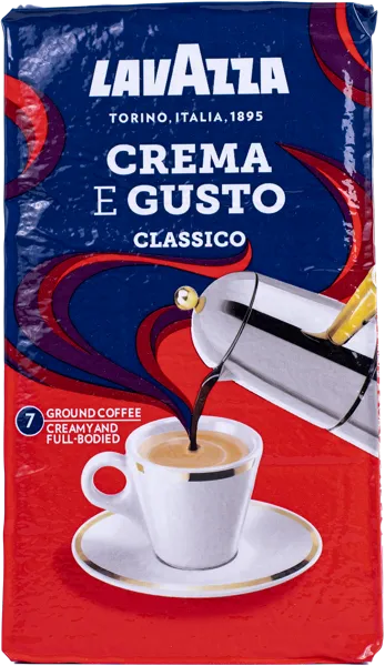 Изображение Кофе молотый Лавацца крем густо Лавацца м/у, 250 г