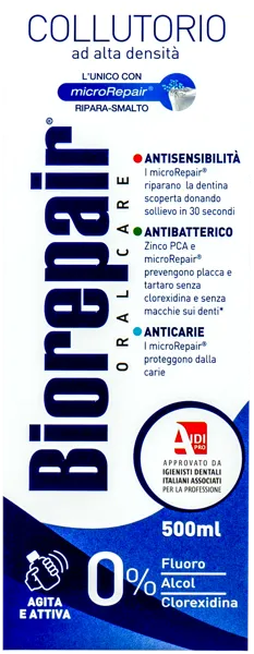 Изображение Ополаскиватель для рта Биорепеир 4 действия защита Косвелл п/у, 500 мл